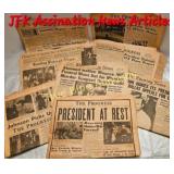 Historical JFK Assassination Memorabilia: Rare New