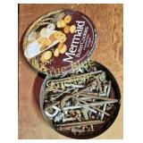 Mixed Hardware in Cookie Tin