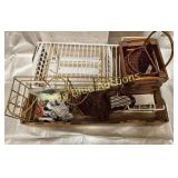 Charming Vintage Basket and Organizer Collection