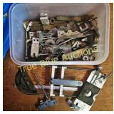 Assorted Metal Parts and Tools