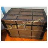 Vintage Wooden Trunk - A Timeless Treasure for Col