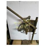 Vintage Home Utility Drill Stand with Electric Dri