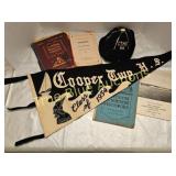 Vintage Cooper Township High School Memorabilia -