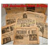 Historical JFK Assassination Memorabilia: Rare New