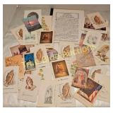 Vintage Prayer Cards Collection: A Spiritual Journ