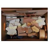 Vintage Craft Supply Box: A Treasure Trove of Wood