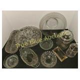 Collection of Vintage Glassware Including Bowls an