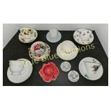 Assorted Vintage Tea Cups and Saucers Collection