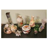 Charming Vintage Porcelain Collection: Exquisite V