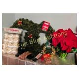 Festive Holiday Decor Bundle: Wreaths, Ornaments,