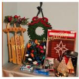 Charming Holiday Decor Collection: Lights, Nativit