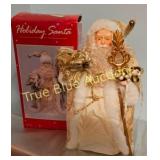 Elegant Holiday Santa Figurine - A Timeless Christ