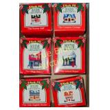 Charming Holiday Village Ornament Collection - Set