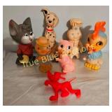 Vintage Cartoon Character Figurines Collection - N
