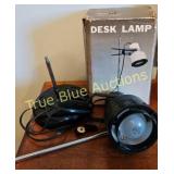 Vintage Adjustable Desk Lamp with Original Box - M