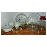 Collection of Vintage Glass and Ceramic Kitchenwar