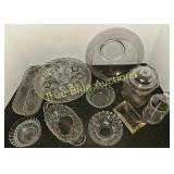 Collection of Vintage Glassware Including Bowls an