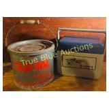 Vintage Fishing Gear: Old Pal Bucket & Gott Cooler