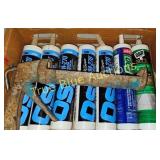 Vintage Caulking Gun with Assorted Sealants - Esse