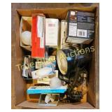 Box of Lighting Supplies