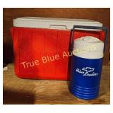 Vintage Chevrolet Cooler and Thermos Set - Classic