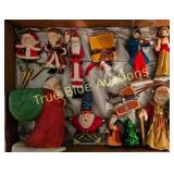 Vintage Christmas Figurines Collection - Festive H