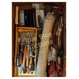 Assorted Kitchen Tools and Utensils in Box