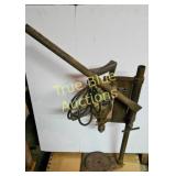 Vintage Home Utility Drill Stand with Electric Dri
