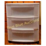 Versatile 3-Drawer Storage Cart - Perfect for Orga