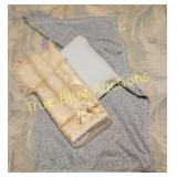 Vintage Cozy Essentials: Elegant Wrap, Pillow, and