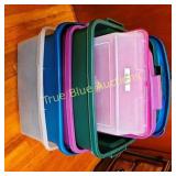 Stack of Storage Bins