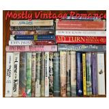 Collection of Vintage Romance Novels from Various