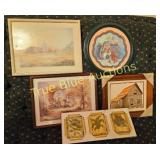 Charming Collection of Vintage Landscape and Cotta
