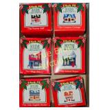 Charming Holiday Village Ornament Collection - Set