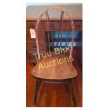 Vintage Wooden Spindle Back Chair - Timeless Craft
