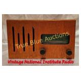 Vintage National Institute Radio - A Timeless Trea