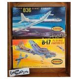 Aurora Model Kits - B-17 Flying Fortress and B-38