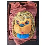 Vintage Hand-Painted Dog Mask - A Charming Collect