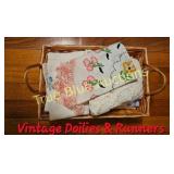 Charming Vintage Doilies & Runners Collection
