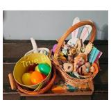 Charming Vintage Easter Basket Collection