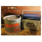 Vintage Fishing Gear: Old Pal Bucket & Gott Cooler