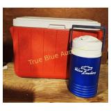 Vintage Chevrolet Cooler and Thermos Set - Classic