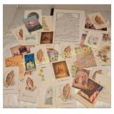 Vintage Prayer Cards Collection: A Spiritual Journ
