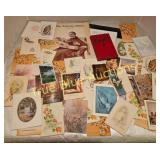 Vintage Collection of Artistic Postcards and Praye