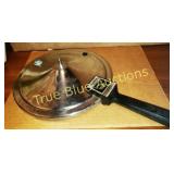 Stainless Steel Pressure Cooker Lid and Pot with H
