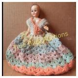 Crocheted Doll with Dress