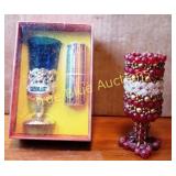 Vintage Ocean City Maryland Souvenir Glass and Bea
