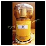Vintage Sunbeam Oskar Food Processor in Yellow Pla