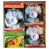 Set of Revolving Cup Racks and 6-Inch Bracket with