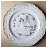 Wedding Commemorative Plates